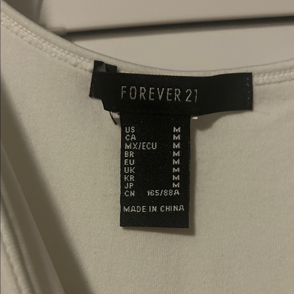 Forever 21 White Bodysuit - Picture 2 of 3